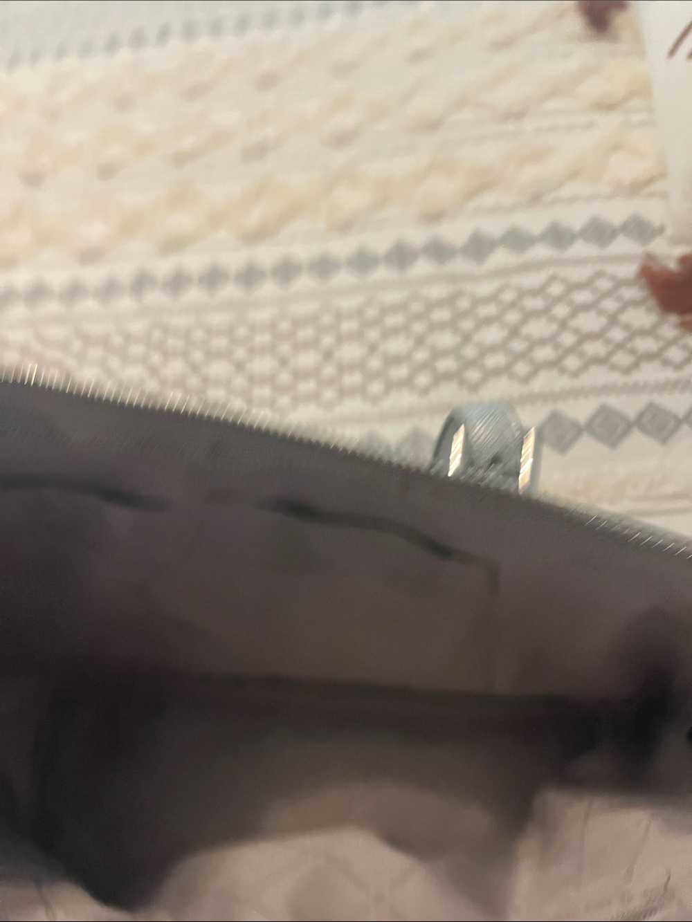 Michael Kors Metallic Silver Saffiano Tote - Picture 6 of 7